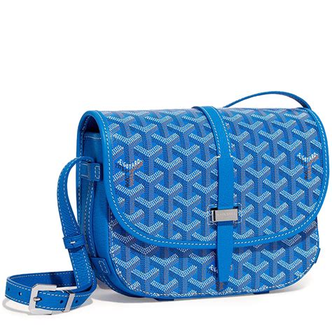 blue goyard backpack|second hand blue goyard bag.